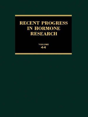 cover image of Recent Progress in Hormone Research, Volume 44